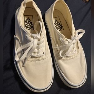 Vans authentic off white